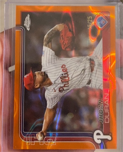 2025 Topps Chrome Update #USC120 Jhoan Duran — front
