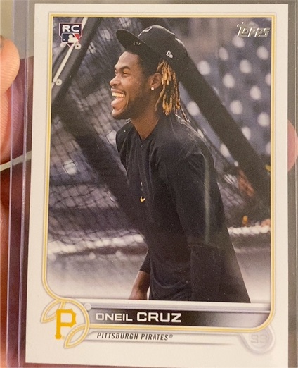 2022 Topps #537 Oneil Cruz — front