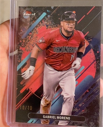 2025 Topps Finest #264 Gabriel Moreno — front
