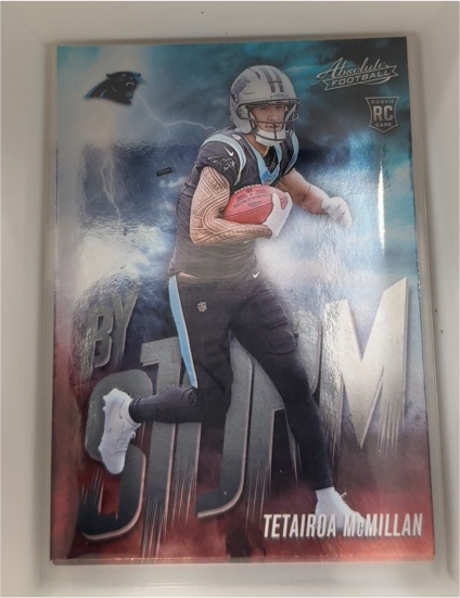 2025 Panini Absolute #16 Tetairoa McMillan By Storm — front