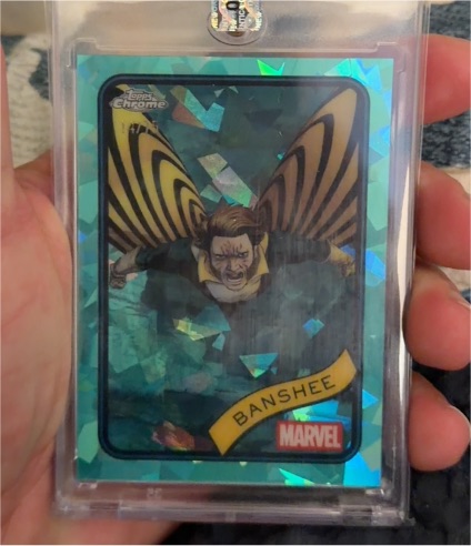 2025 Topps Chrome Marvel #38 Banshee — front