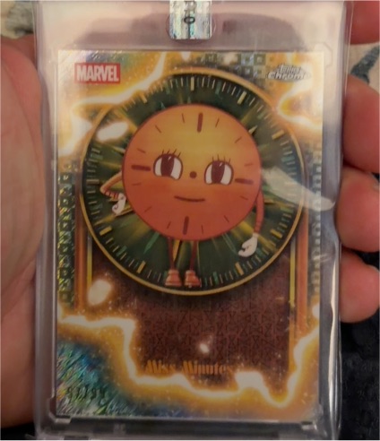 2025 Topps Chrome Marvel Studios #TVA-4 Miss Minutes — front