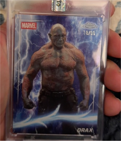 2025 Topps Chrome Marvel Studios #44 Drax — front