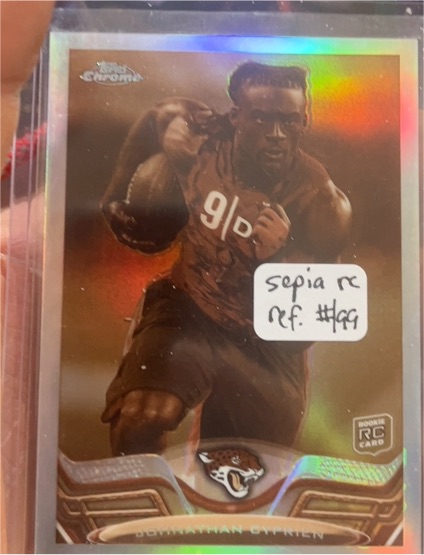 2013 Topps Chrome #37 Johnathan Cyprien — front