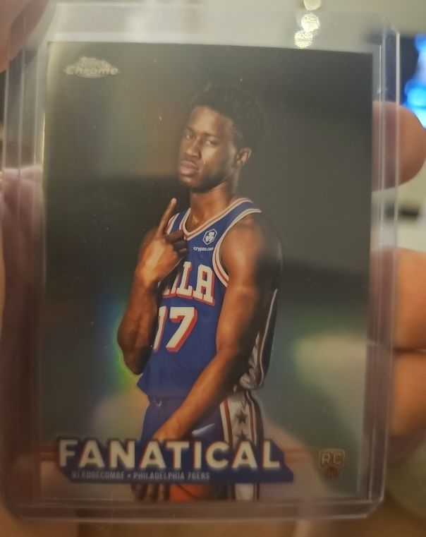 2025-26 Topps Chrome #FAN-23 VJ Edgecombe — front