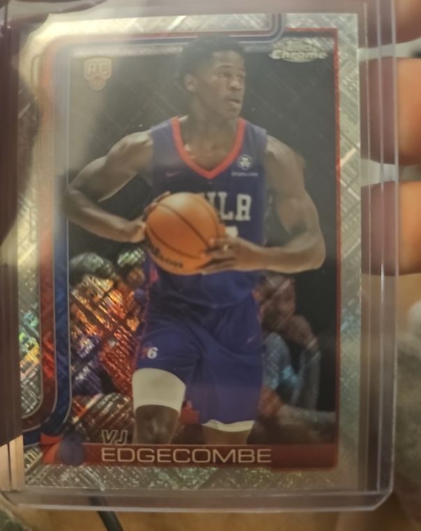 2025-26 Topps Chrome #253 VJ Edgecombe — front