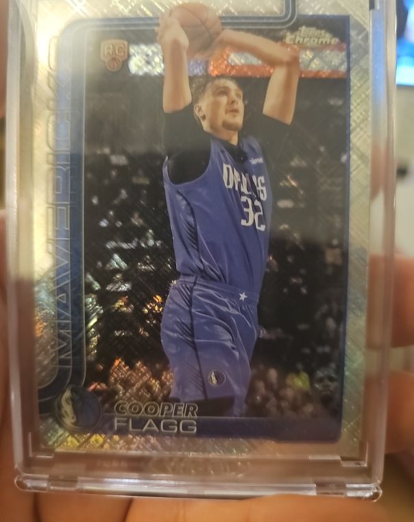 2025-26 Topps Chrome #251 Cooper Flagg — front
