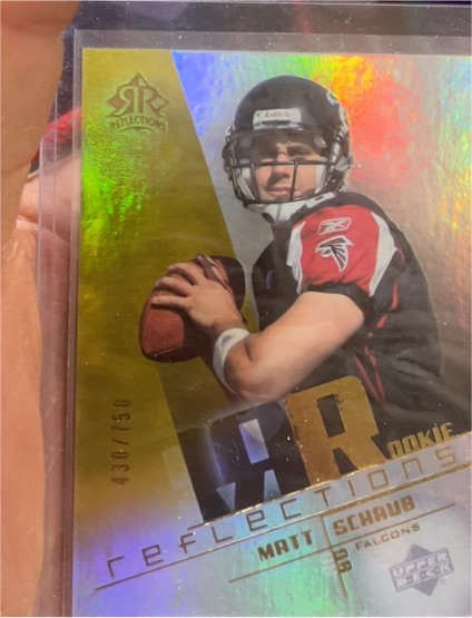 2004 Upper Deck Reflections #197 Matt Schaub — front