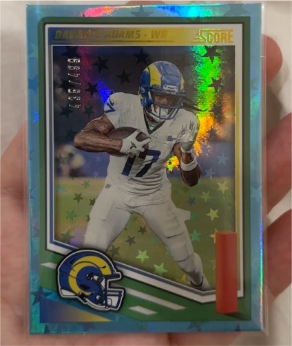 2025 Panini Score #73 Davante Adams — front