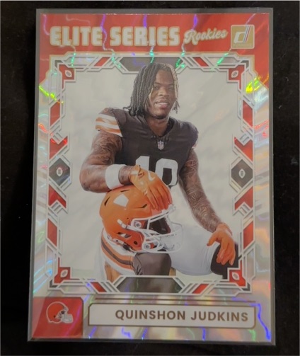 2025 Panini Donruss Elite Series Rookies #ESR-QJS Quinshon Judkins — front
