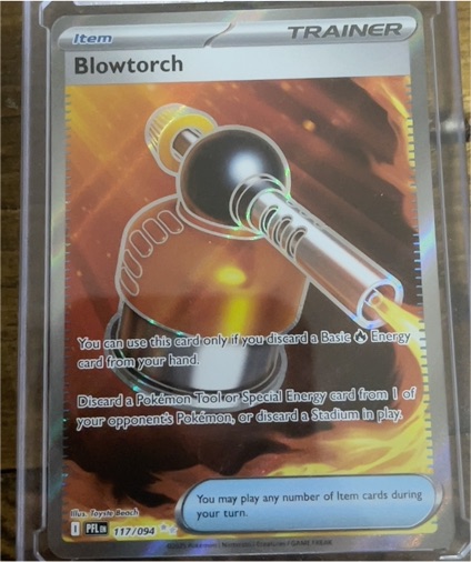 2025 Pokémon ME02: Phantasmal Flames #117 Blowtorch — front