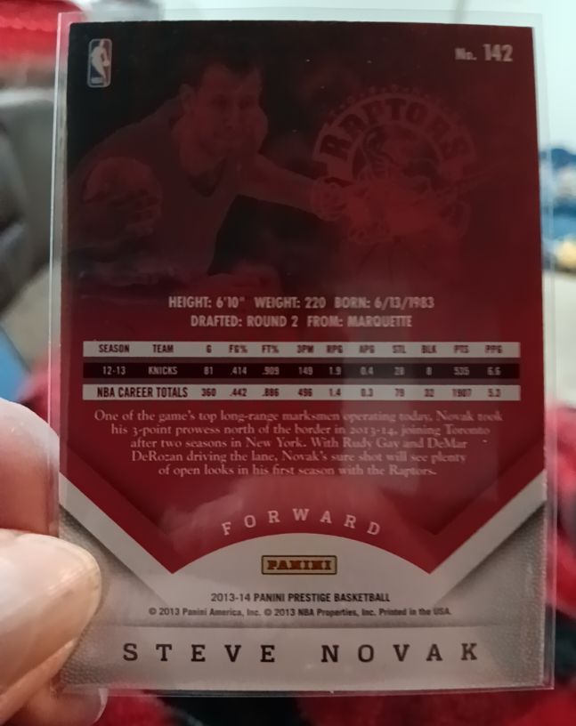 2013-14 Panini Prestige #142 Steve Novak — front