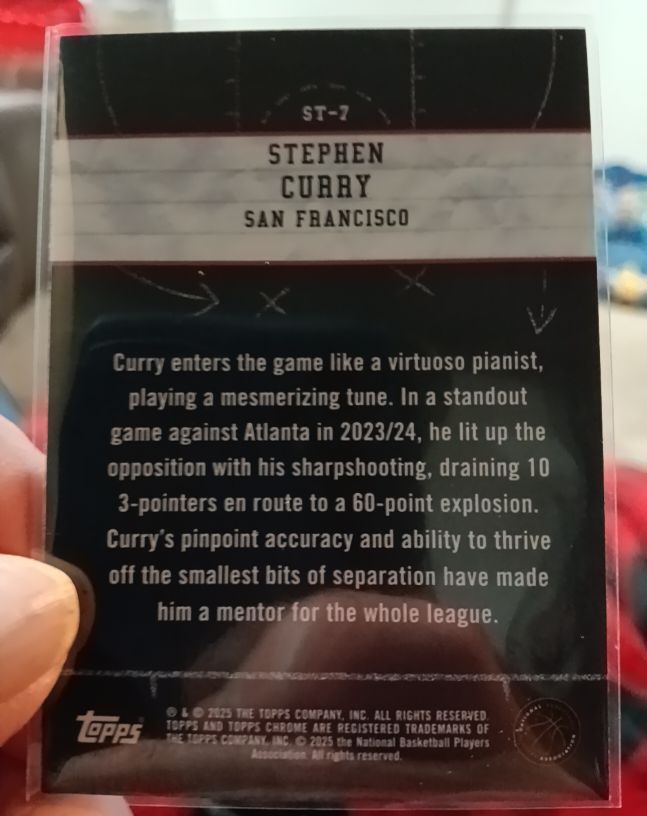 2023 Topps Stephen Curry #ST-7 — front