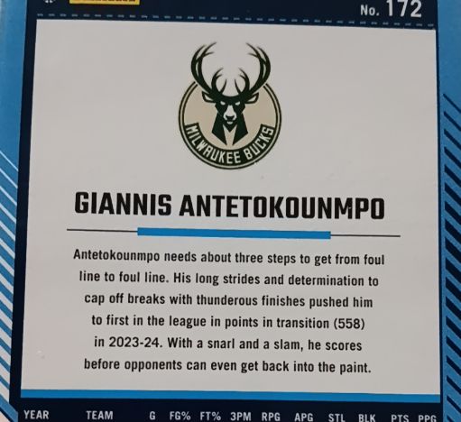 2018-19 Panini NBA Hoops #4 Giannis Antetokounmpo — front