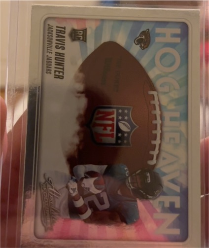 2025 Panini Absolute #HH-THR Travis Hunter Hog Heaven — front