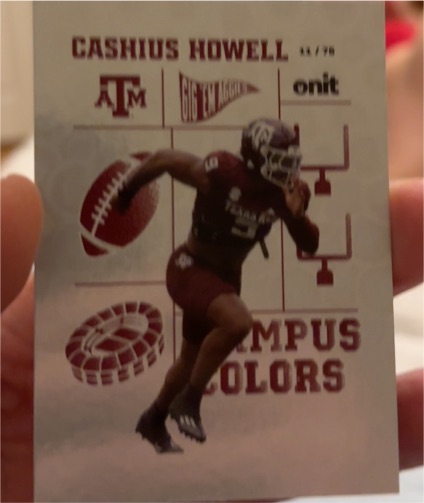 2025 Onit #CC-16 Cashius Howell — front