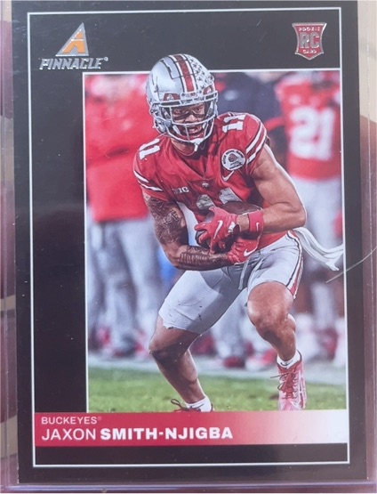 2023 Panini Chronicles Pinnacle Draft Picks #7 Jaxon Smith-Njigba — front
