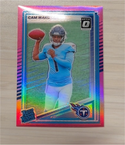 2025 Panini Donruss Optic #350 Cam Ward — front