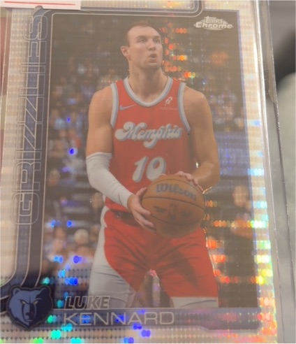 2025-26 Topps Chrome #117 Luke Kennard — front