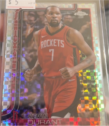 2025-26 Topps Chrome #155 Kevin Durant — front