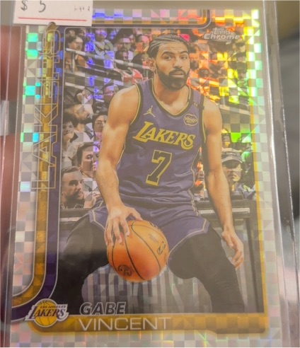 2025-26 Topps Chrome #119 Gabe Vincent — front