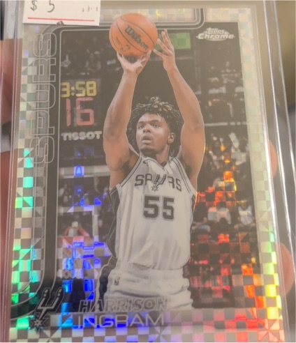 2025-26 Topps Chrome #222 Harrison Ingram — front