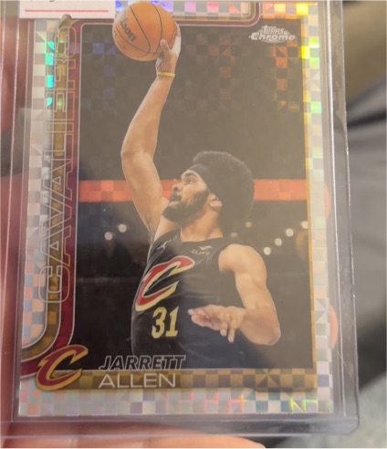 2025-26 Topps Chrome #52 Jarrett Allen — front