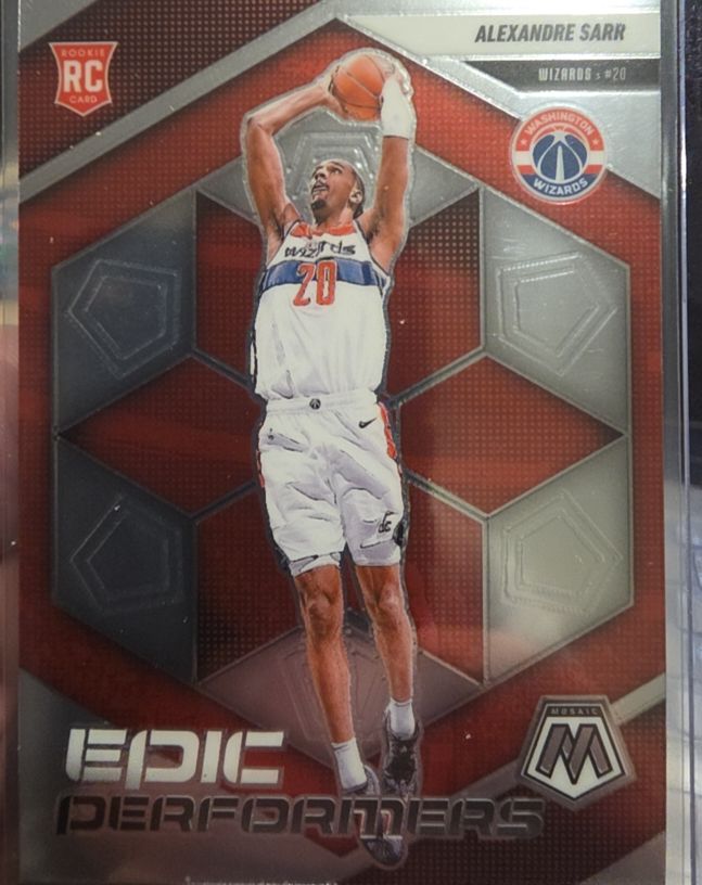 2024-25 Panini Mosaic #12 Alexandre Sarr Epic Performers — front