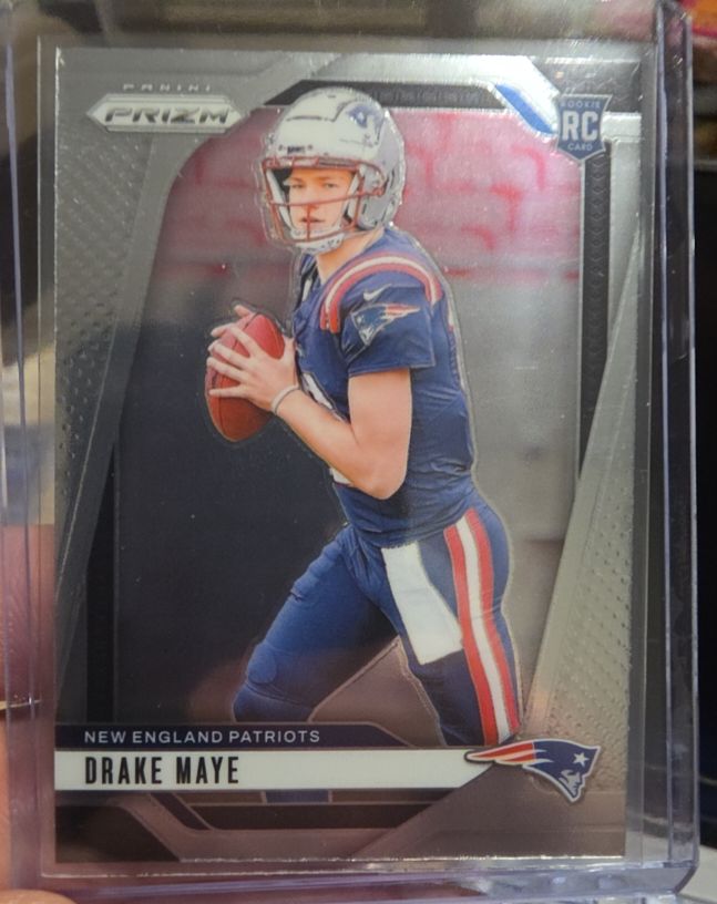 2024 Panini Prizm #329 Drake Maye — front