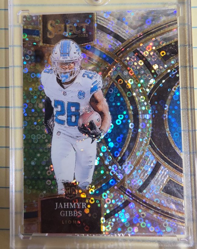 2023 Panini Select Premier Level #198 Jahmyr Gibbs — front