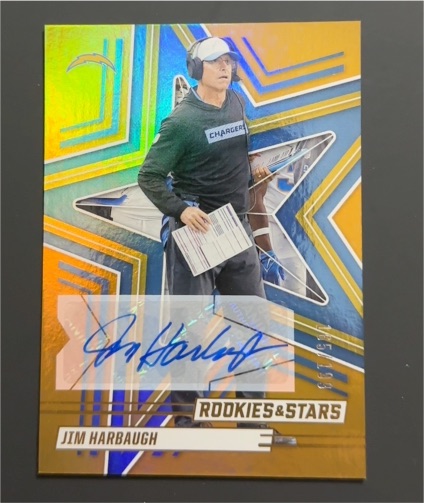 2025 Panini Rookies & Stars #3 Jim Harbaugh — front