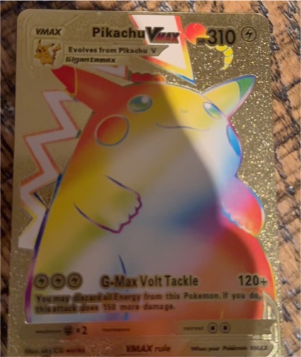 2020 Pokémon Vivid Voltage #044 Pikachu VMAX Gigantamax — front