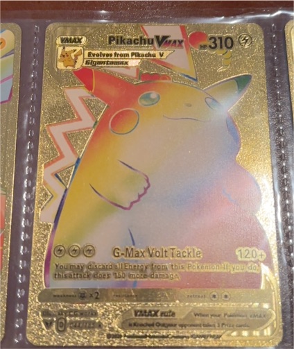 2020 Pokémon #044 Pikachu VMAX — front