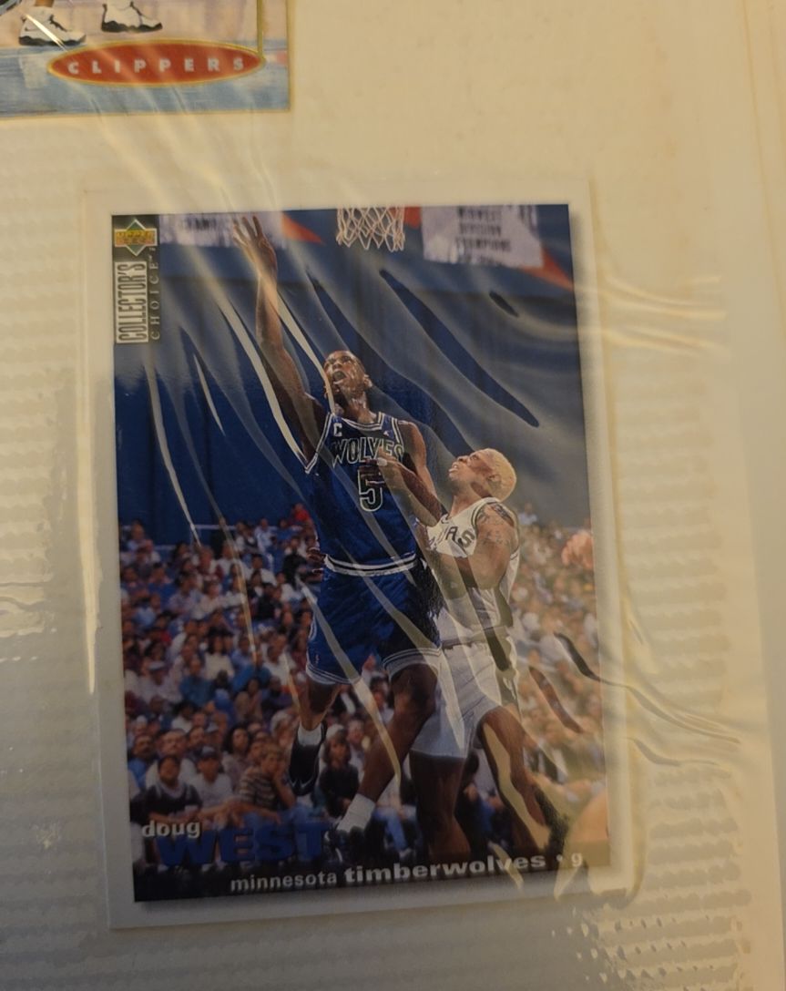1995-96 Upper Deck Collector's Choice #9 Doug West — front