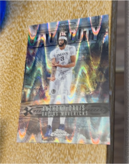 2025-26 Topps Chrome #BD-2 Anthony Davis — front