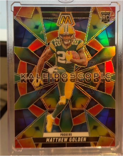 2025 Panini Mosaic #6 Matthew Golden — front