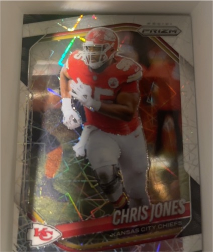 2025 Panini Prizm #113 Chris Jones — front