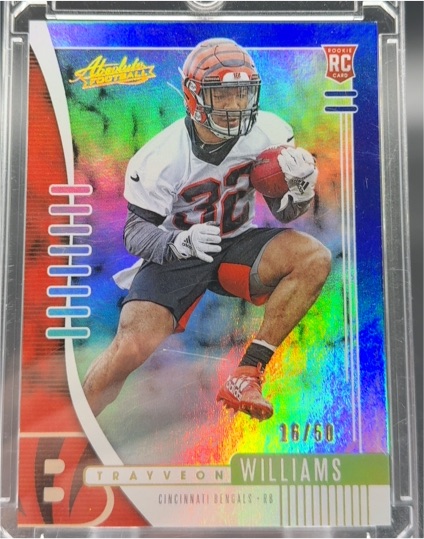 2019 Panini Absolute #150 Trayveon Williams — front