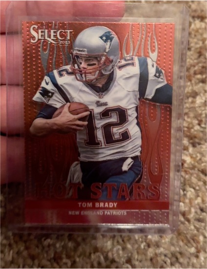 2013 Panini Select #3 Tom Brady Hot Stars — front
