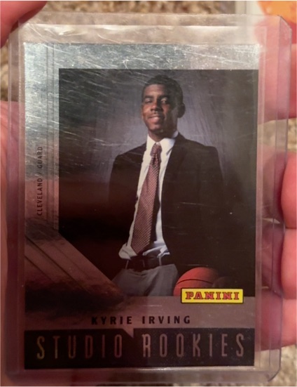 2011 Panini Studio Rookies #VIP5 Kyrie Irving — front