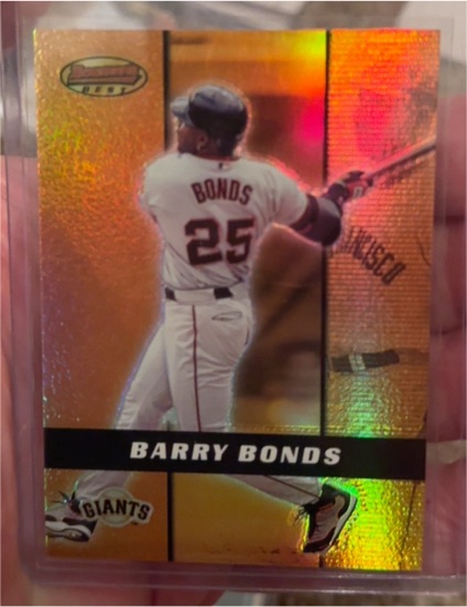 2000 Bowman's Best #5 Barry Bonds — front