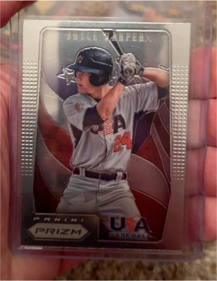 2012 Panini Prizm #USA7 Bryce Harper USA Baseball — front