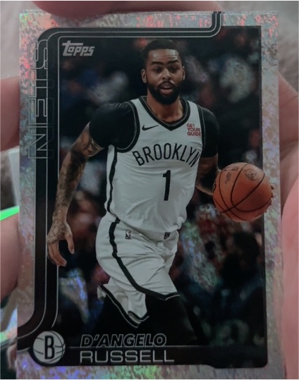 2025-26 Topps #8 D'Angelo Russell Brooklyn Nets — front