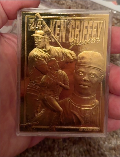 1996 Danbury Mint #24 Ken Griffey Jr — front