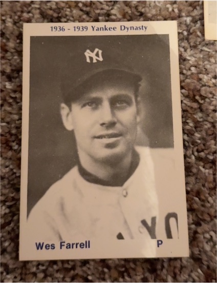 1974 TCMA 1936-1939 Yankee Dynasty Wes Farrell — front