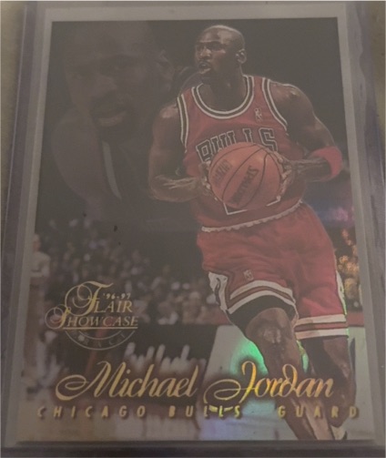 1996-97 Flair Showcase #23 Michael Jordan — front