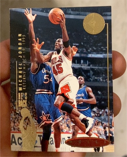 1995 Upper Deck SP Championship Series #41 Michael Jordan — front