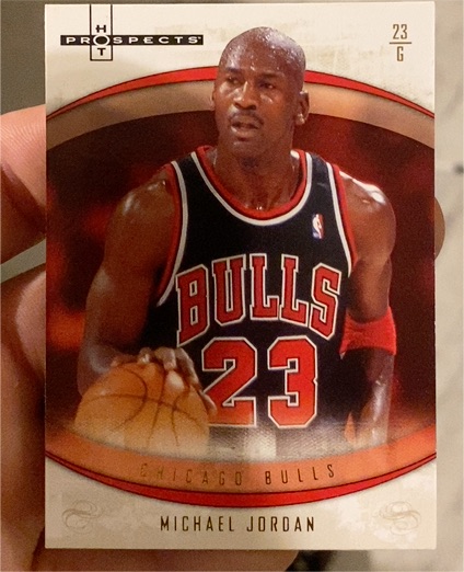 2007-08 Fleer Hot Prospects #23 Michael Jordan — front
