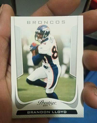 2011 Panini Prestige #58 Brandon Lloyd — front