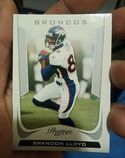 2011 Panini Prestige Brandon Lloyd — front